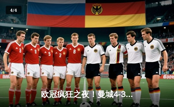 欧冠疯狂之夜！曼城4-3力克皇马，德布劳内世界波导演逆转 - 4